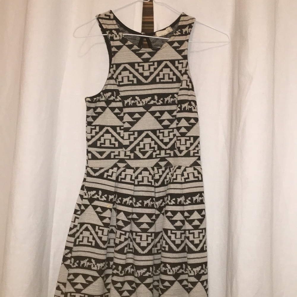 Aztec shift dress